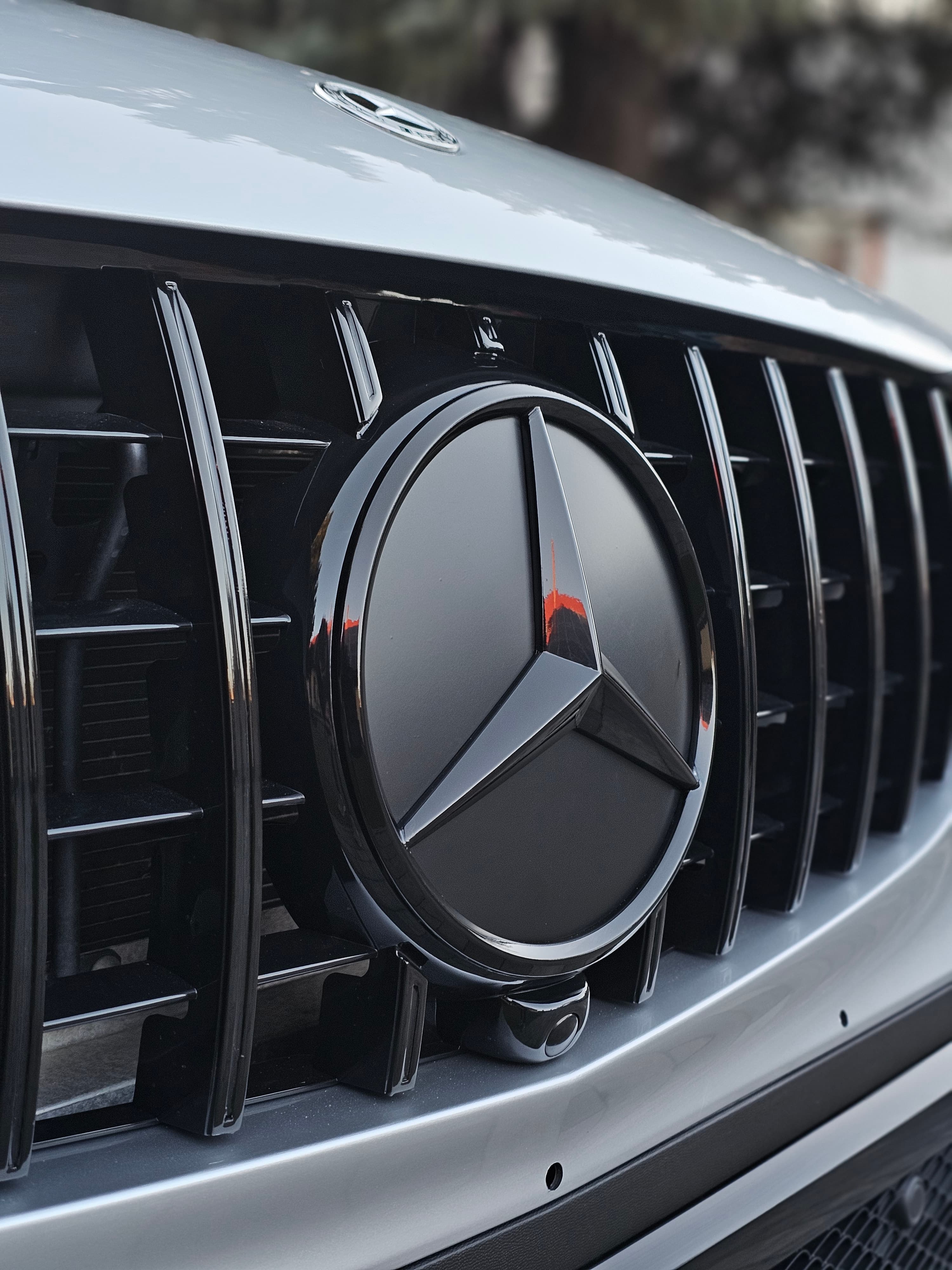 Mercedes GLC - dechroming, dach czarny połysk, lampy PPF 70%