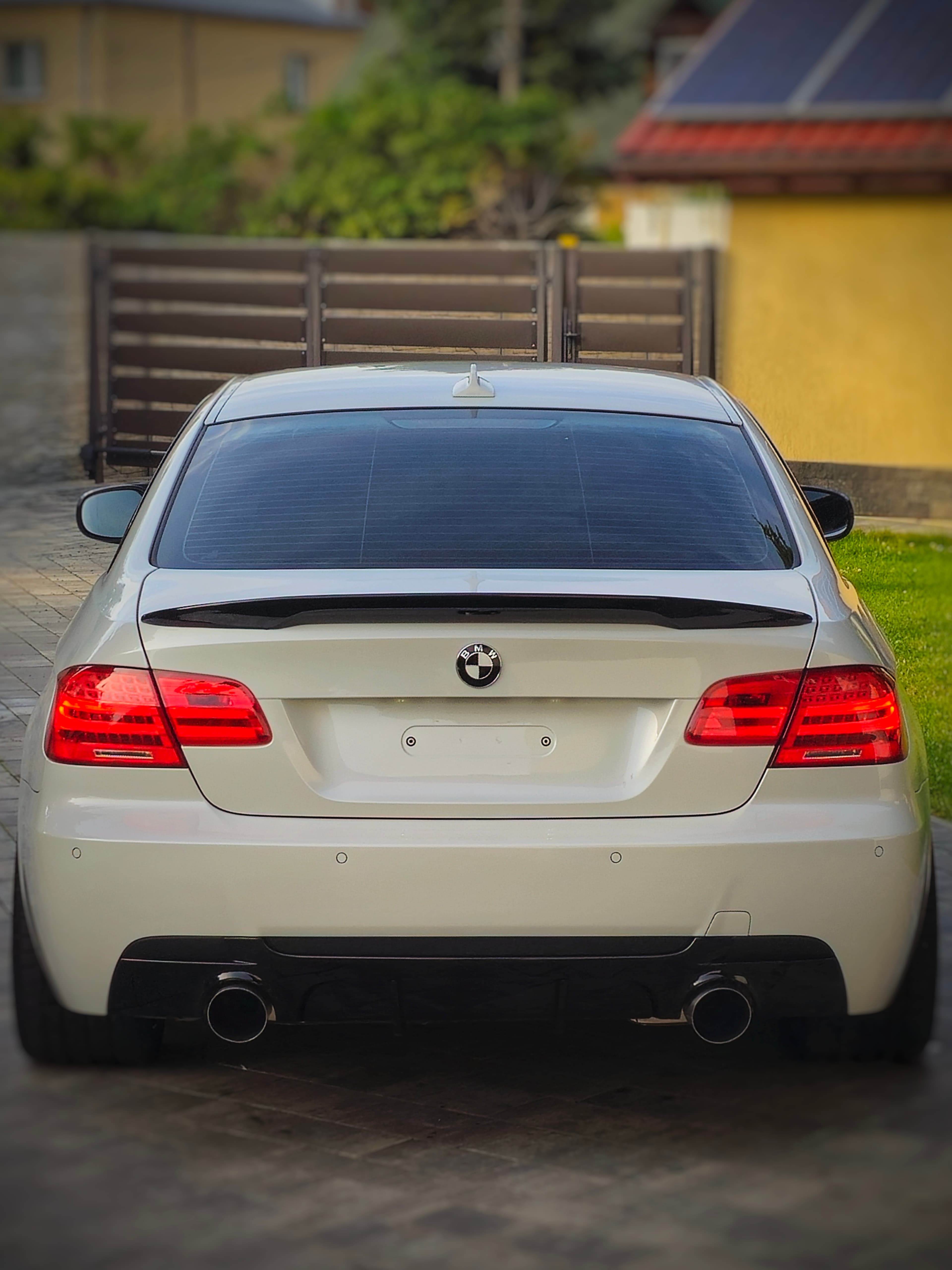 BMW E92 - dokładki, detailing, lampy PPF 70%