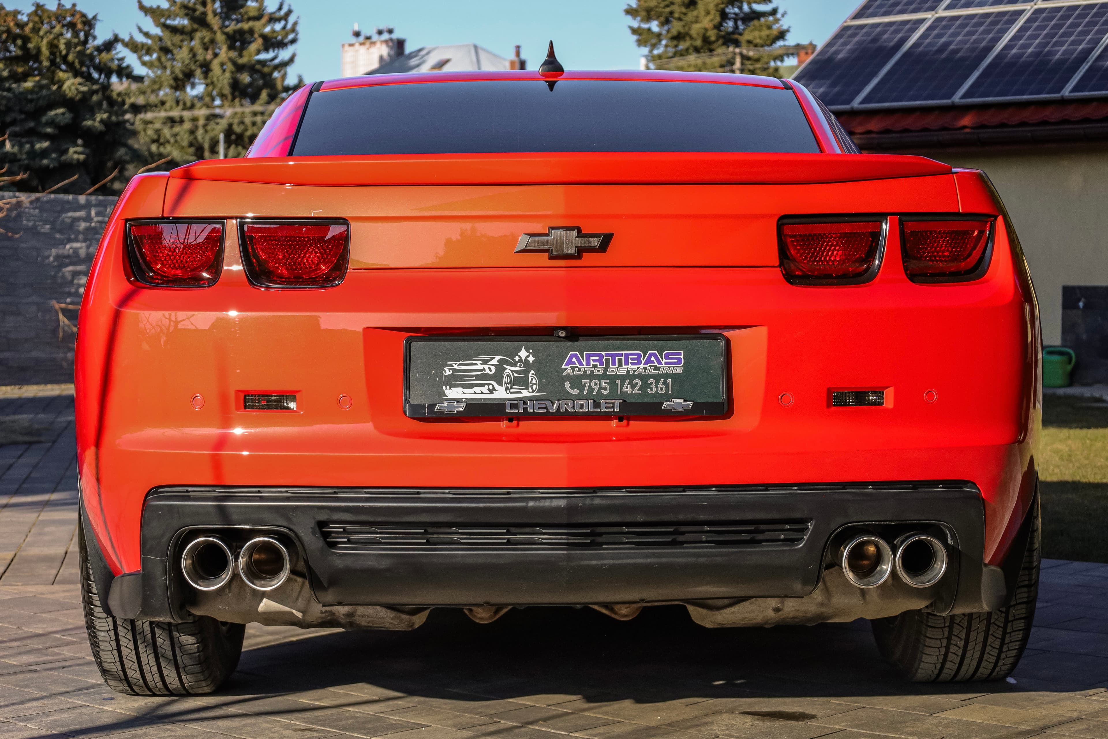 Chevrolet Camaro - customowe oklejanie, przyciemnianie, detailing